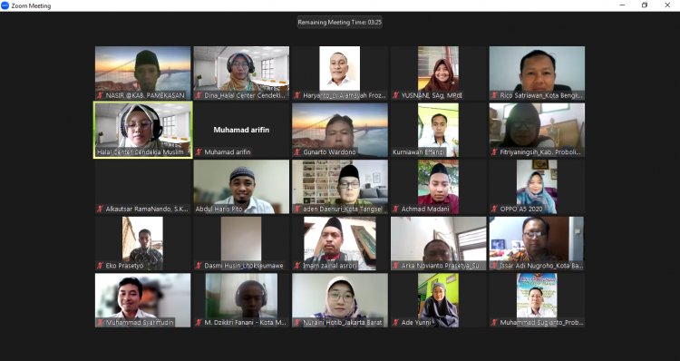 HCCM adakan Pelatihan Pendamping Proses Produk Halal Batch 30 Online dan Gratis