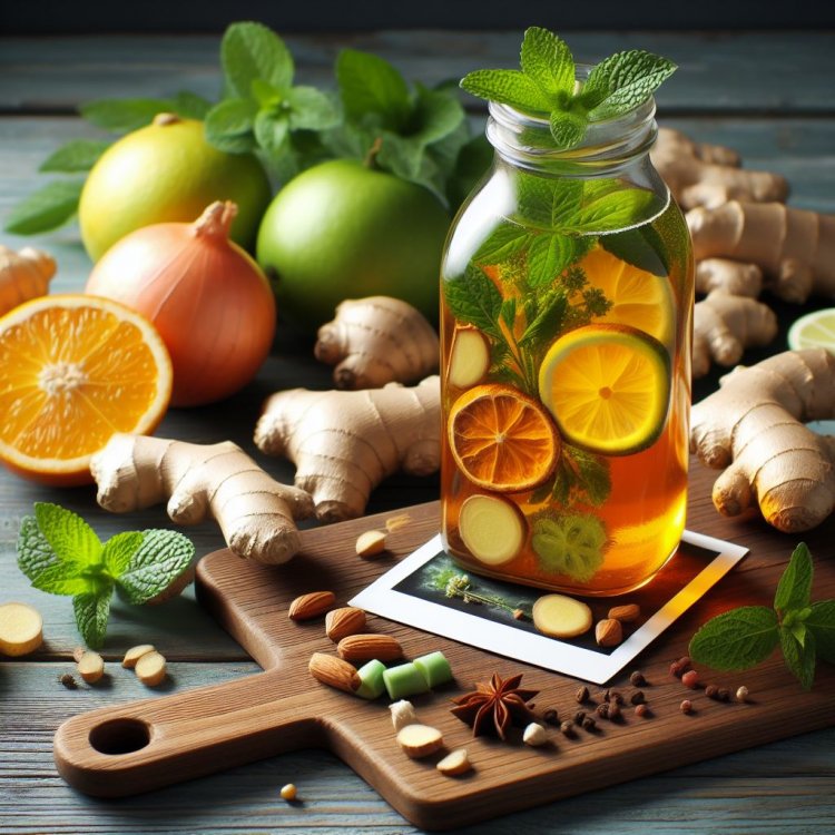 Resep untuk Membuat Minuman Herbal Jahe