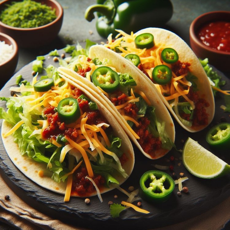 Taco Gourmet dengan Topping Unik