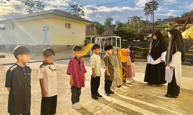 Kedisiplinan dan Ketertiban: Santri TK Akhlak Cendekia Muslim Menjadi Teladan