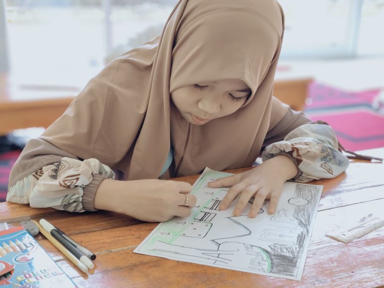 Seni Kaligrafi Islami: Kelas Spesial di Rumah Baca Cendekia Muslim