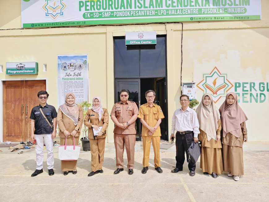 Dinas Pendidikan dan Kebudayaan Sijunjung Lakukan Visitasi Lapangan Izin Operasional PKBM Cendekia Muslim