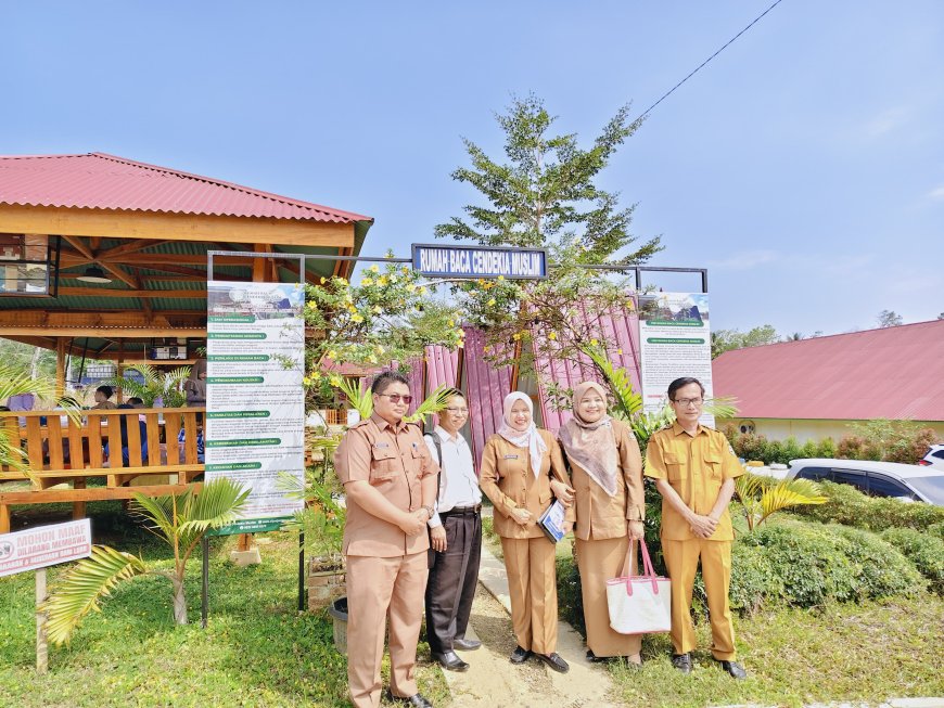Penguatan Literasi Daerah: Dinas Pendidikan Sijunjung Lakukan Visitasi Lapangan Izin Operasional TBM Rumah Baca Cendekia Muslim