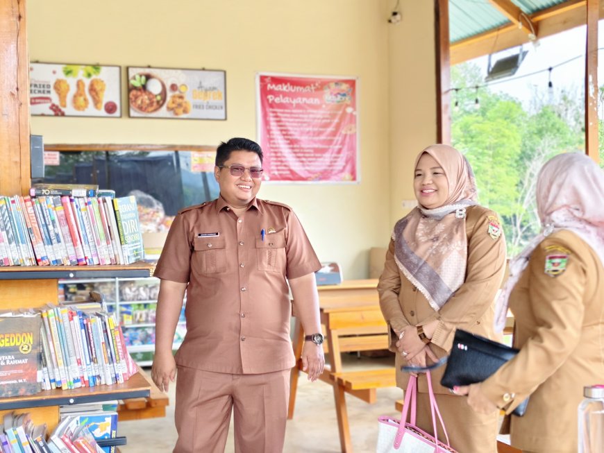 Penguatan Literasi Daerah: Dinas Pendidikan Sijunjung Lakukan Visitasi Lapangan Izin Operasional TBM Rumah Baca Cendekia Muslim