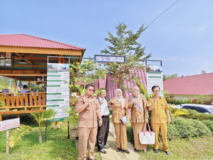 Penguatan Literasi Daerah: Dinas Pendidikan Sijunjung Lakukan Visitasi Lapangan Izin Operasional TBM Rumah Baca Cendekia Muslim