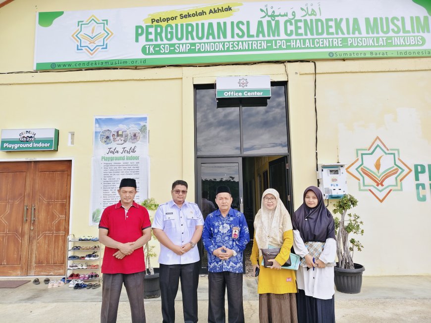 Verifikasi Izin Operasional: MDTA Cendekia Muslim Terima Visitasi Lapangan dari KUA Sijunjung