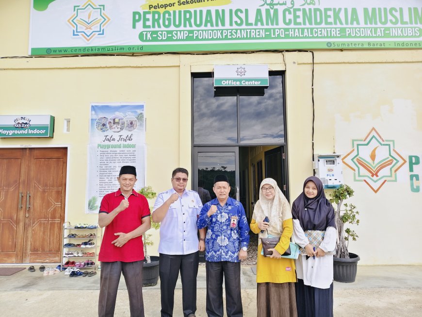 Verifikasi Izin Operasional: MDTA Cendekia Muslim Terima Visitasi Lapangan dari KUA Sijunjung
