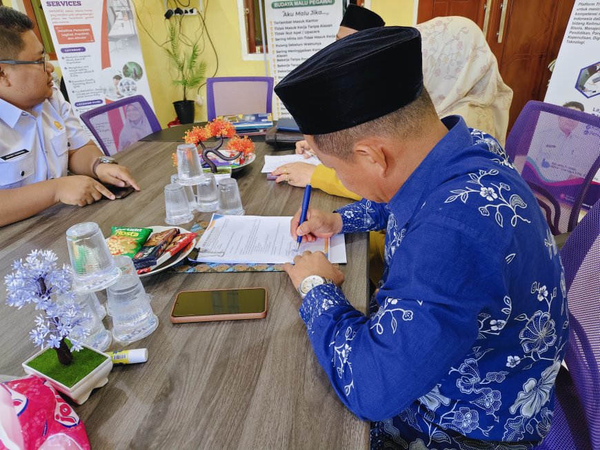 Verifikasi Izin Operasional: MDTA Cendekia Muslim Terima Visitasi Lapangan dari KUA Sijunjung