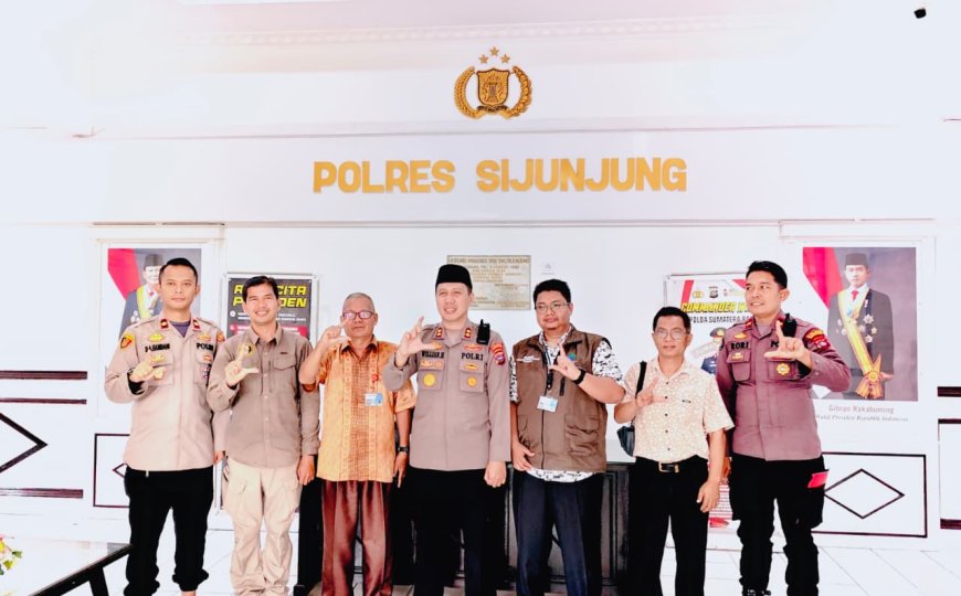 Kapolres Sijunjung Dukung Penuh Program Literasi PPWI