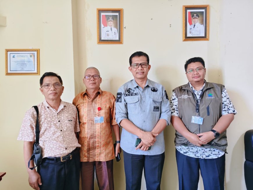 Bangun Generasi Literat, PPWI Sijunjung Silaturahmi ke Dinas Perpustakaan