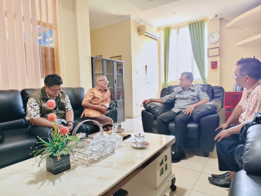 Bangun Generasi Literat, PPWI Sijunjung Silaturahmi ke Dinas Perpustakaan