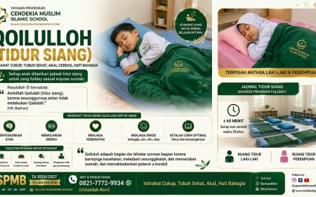 Qoilulloh: Membiasakan Istirahat Sunnah untuk Santri Sehat, Fokus, dan Berprestasi