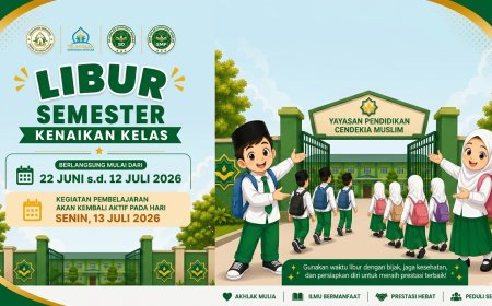 Menutup Tahun Pelajaran dengan Syukur, Santri Akhlak Cendekia Muslim Resmi Memasuki Masa Libur Semester Kenaikan Kelas