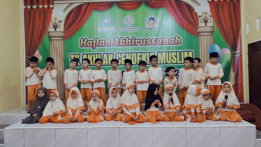 Persiapan Haflah Akhirussanah Semakin Matang: Santri KB dan TK Akhlak Cendekia Muslim Antusias Berlatih Tari dan Nyanyi