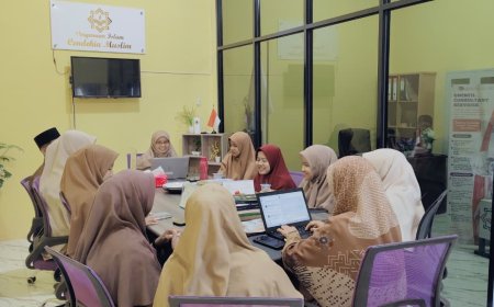 Persiapan Penuh Khidmat: Seluruh Elemen Pendidik Akhlak Cendekia Muslim Sijunjung Matangkan Agenda Peringatan Maulid Nabi