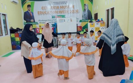 Jumat Penuh Makna di Sekolah Akhlak Cendekia Muslim, Santri Menguatkan Kebiasaan Baik dan Semangat Keislaman
