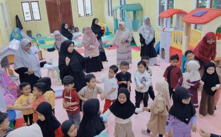 Mengembangkan Potensi dan Keceriaan Santri, Ekstrakurikuler TK Akhlak Cendekia Muslim Jadi Ruang Belajar yang Menyenangkan