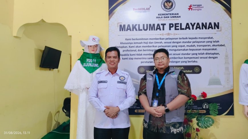 Membangun Visi Spiritual Sejak Dini: Yayasan Pendidikan Cendekia Muslim Perkuat Kerjasama Strategis dengan Kantor Kementerian Agama Sijunjung Seksi Haji dan Umrah