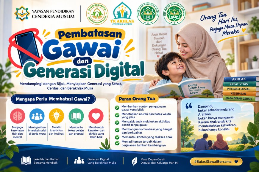 Pembatasan Gawai dan Generasi Digital, Menjaga Keseimbangan Anak antara Teknologi dan Kehidupan Nyata