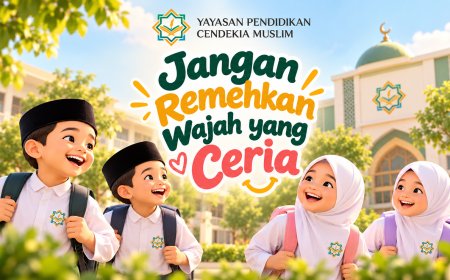 Jangan Remehkan Wajah yang Ceria, Ada Banyak Cerita di Balik Tumbuhnya Santri Sekolah Akhlak Cendekia Muslim
