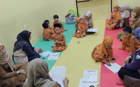 Skrining Kesehatan Santri TK Akhlak Cendekia Muslim, Wujud Perhatian terhadap Tumbuh Kembang Anak Sejak Dini