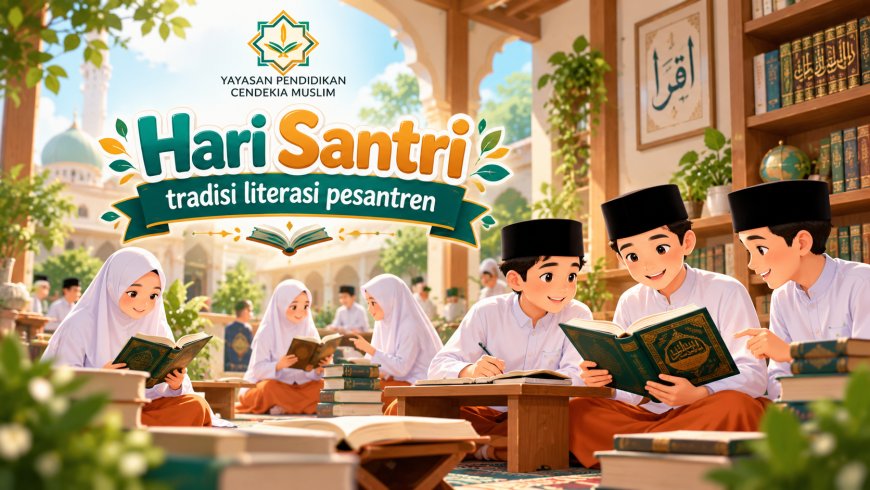Hari Santri dan Tradisi Literasi Pesantren, Merawat Budaya Membaca dan Mengkaji Ilmu